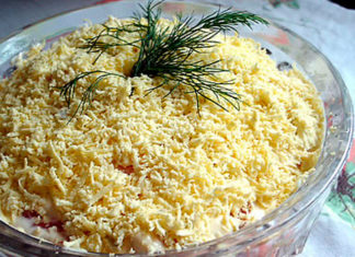 Салат с плавленным сыром — подборка лучших рецептов. Как правильно и вкусно приготовить cалат с плавленным сыром.
