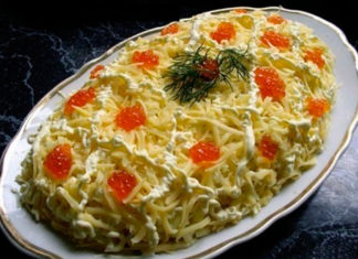 Салат «Царский» — лучшие кулинарные рецепты. Как правильно и вкусно приготовить салат «Царский».