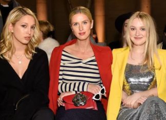 Неделя моды в Нью-Йорке: Дакота Фаннинг, Ники Хилтон и другие на показе Oscar De La Renta